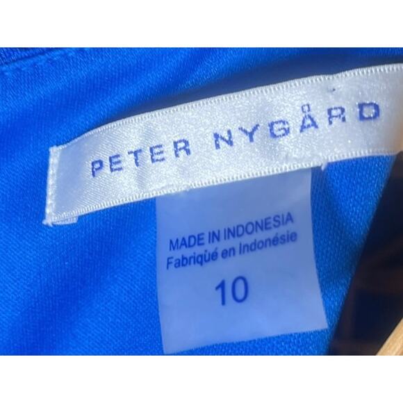 Peter Nygard Geometric Pattern Sleeveless Sheath Dress Multi Color Sz10 - Picture 6 of 7